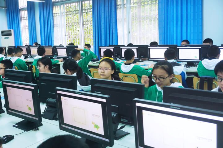 叮当码教学应用